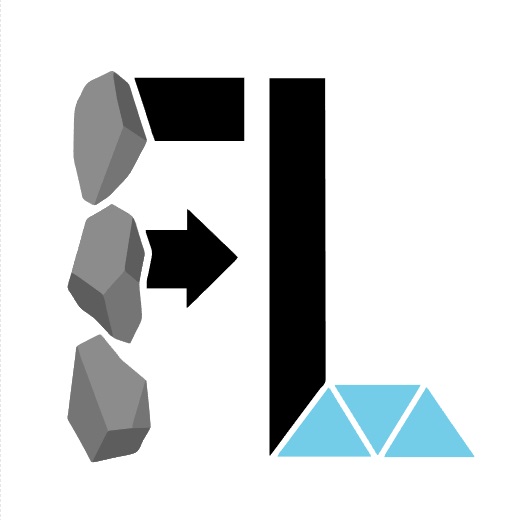 FacetLedger Modern Plastic Emblem Icon
